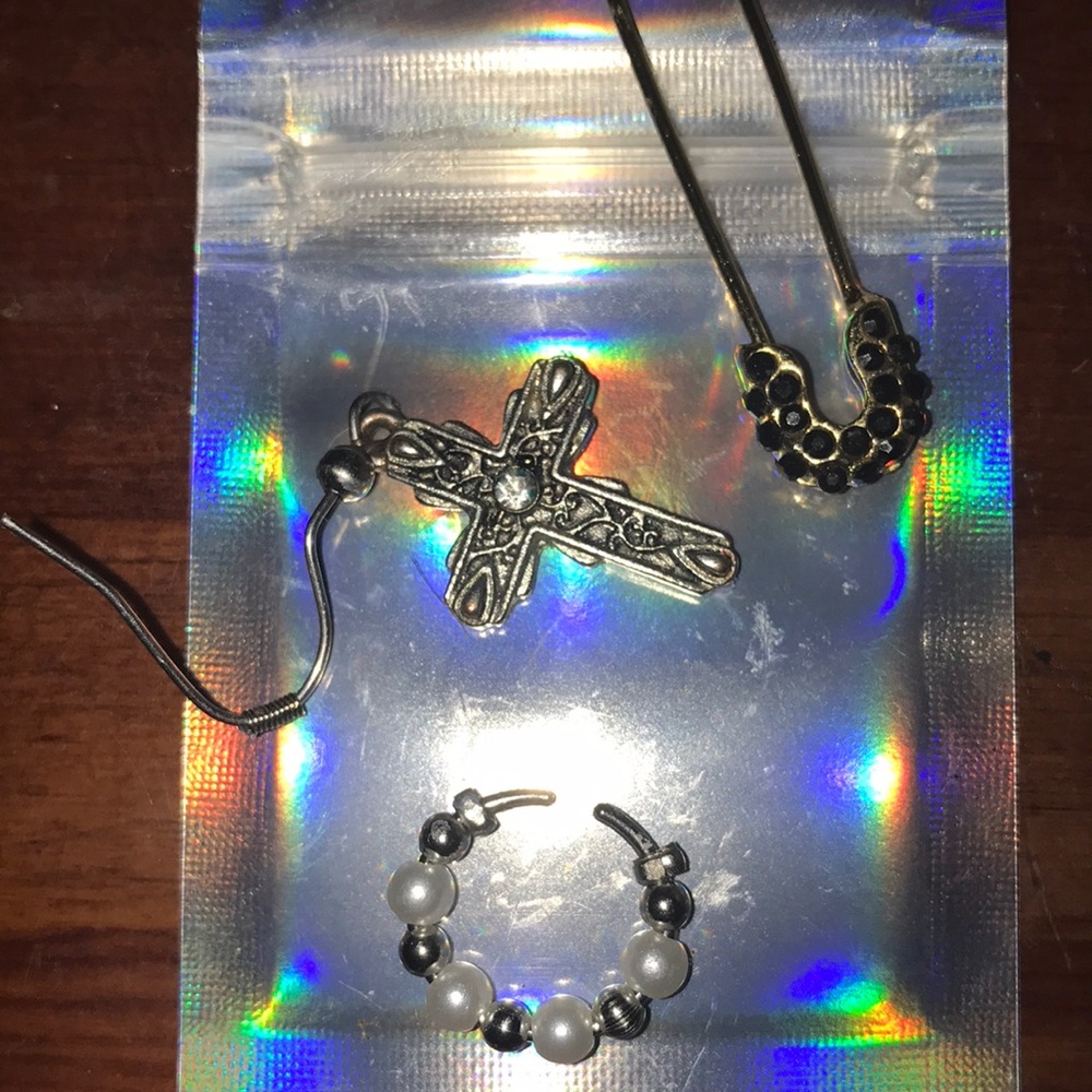 Mixed ear ring bundle!